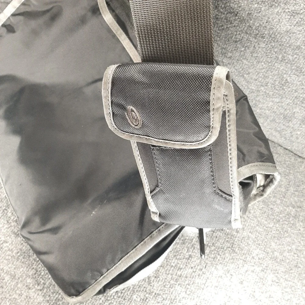 Timbuk2 Command Laptop Messenger Bag Medium Black & Grey Crossbody READ